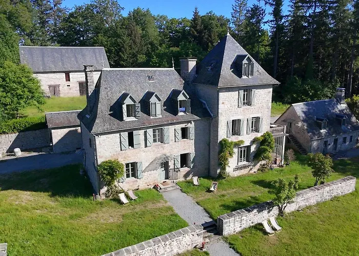 Le Château de Saint-Angel, Le Manoir du Rigouneix, 5 minutes A89, nature, calme, sauna